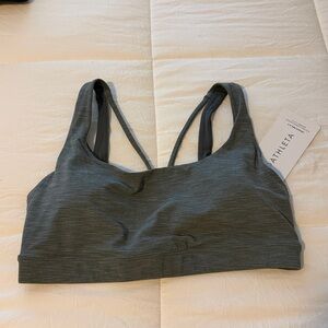 Athleta Charcoal Sports Bra